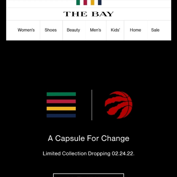 NBA Toronto Raptors Sweater  (grey) official HBC collection (NWT) - Picture 10 of 14